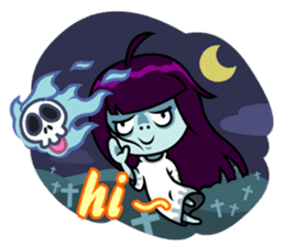 Oooh Oooh Ghost Girl! sticker #5100800