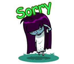 Oooh Oooh Ghost Girl! sticker #5100801