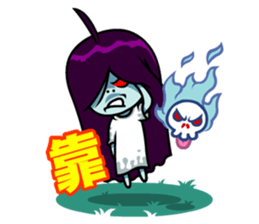 Oooh Oooh Ghost Girl! sticker #5100803