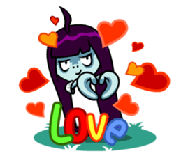 Oooh Oooh Ghost Girl! sticker #5100805