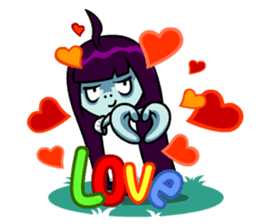 Oooh Oooh Ghost Girl! sticker #5100805