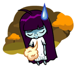Oooh Oooh Ghost Girl! sticker #5100806