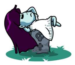 Oooh Oooh Ghost Girl! sticker #5100807