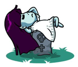 Oooh Oooh Ghost Girl! sticker #5100807