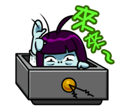 Oooh Oooh Ghost Girl! sticker #5100812