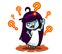 Oooh Oooh Ghost Girl! sticker #5100813
