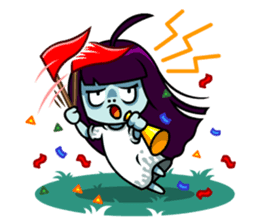 Oooh Oooh Ghost Girl! sticker #5100814