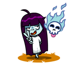 Oooh Oooh Ghost Girl! sticker #5100816