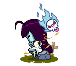 Oooh Oooh Ghost Girl! sticker #5100817