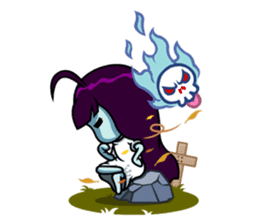 Oooh Oooh Ghost Girl! sticker #5100817