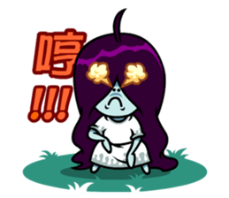 Oooh Oooh Ghost Girl! sticker #5100818