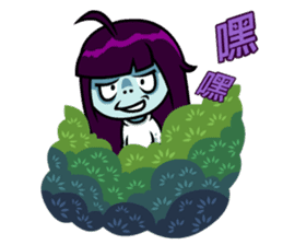 Oooh Oooh Ghost Girl! sticker #5100821