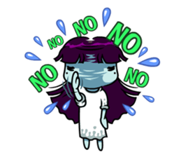 Oooh Oooh Ghost Girl! sticker #5100824