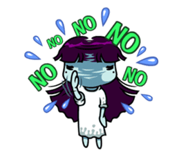 Oooh Oooh Ghost Girl! sticker #5100824
