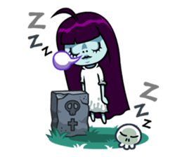 Oooh Oooh Ghost Girl! sticker #5100828