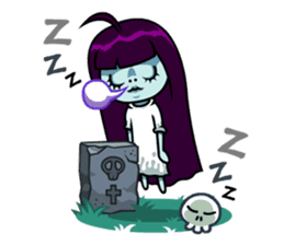 Oooh Oooh Ghost Girl! sticker #5100828