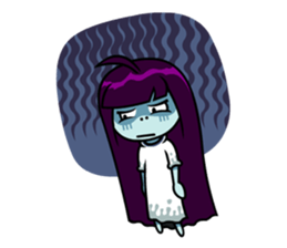 Oooh Oooh Ghost Girl! sticker #5100835
