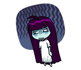 Oooh Oooh Ghost Girl! sticker #5100835