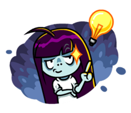 Oooh Oooh Ghost Girl! sticker #5100836