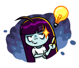 Oooh Oooh Ghost Girl! sticker #5100836