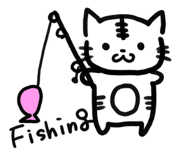 The fishing cat mittsu in fishing sticker #5100918