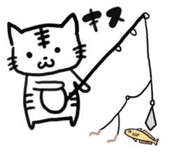 The fishing cat mittsu in fishing sticker #5100954