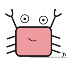 crab's name is YUJI KUBOTA. sticker #5100998