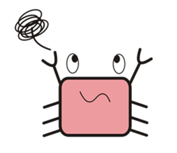 crab's name is YUJI KUBOTA. sticker #5101002