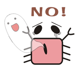 crab's name is YUJI KUBOTA. sticker #5101008