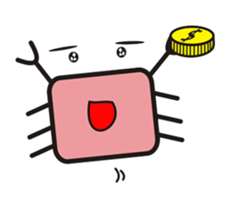 crab's name is YUJI KUBOTA. sticker #5101010