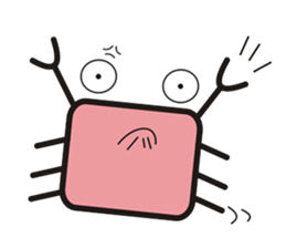 crab's name is YUJI KUBOTA. sticker #5101012