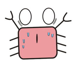crab's name is YUJI KUBOTA. sticker #5101015