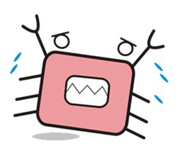 crab's name is YUJI KUBOTA. sticker #5101017