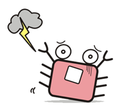 crab's name is YUJI KUBOTA. sticker #5101018