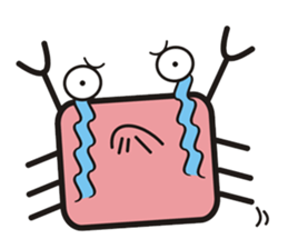crab's name is YUJI KUBOTA. sticker #5101021