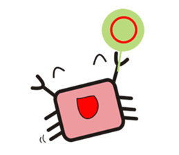 crab's name is YUJI KUBOTA. sticker #5101026
