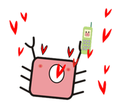 crab's name is YUJI KUBOTA. sticker #5101036