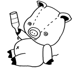Piggy 2 (usual life, Chinese version) sticker #5101696