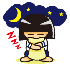 Japanese Gym Uniform Girl sticker #5101879