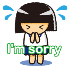 Japanese Gym Uniform Girl sticker #5101886