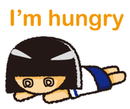 Japanese Gym Uniform Girl sticker #5101887