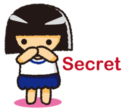 Japanese Gym Uniform Girl sticker #5101892