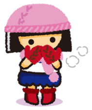 Japanese Gym Uniform Girl sticker #5101916