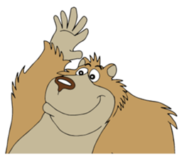 Mr.Bear & Funny Friends sticker #5102537