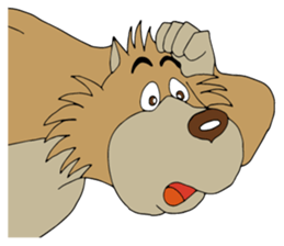 Mr.Bear & Funny Friends sticker #5102539