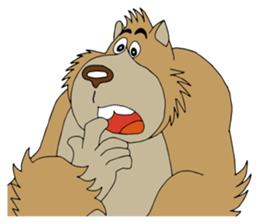 Mr.Bear & Funny Friends sticker #5102541