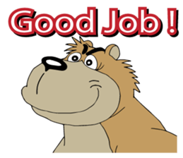 Mr.Bear & Funny Friends sticker #5102550