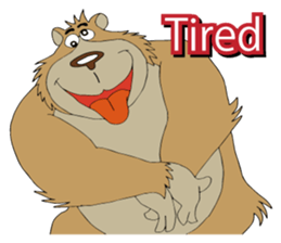 Mr.Bear & Funny Friends sticker #5102552