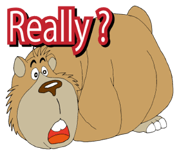 Mr.Bear & Funny Friends sticker #5102553