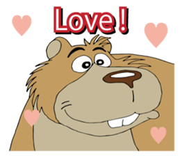 Mr.Bear & Funny Friends sticker #5102556